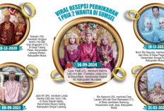 Viral Resepsi Pernikahan 1 Pengantin Pria 2 Wanita, Ternyata Setiap Tahun Terjadi di Sumsel sejak Tahun 2020