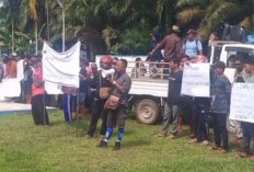 Warga Geruduk Kantor Camat Air Sugihan, FMAB Tuntut Pemecatan Camat Ardiles