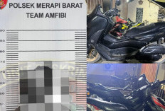 Gasak Motor di Teras Ruko, Pelaku Curanmor dan Dua Motor Diamankan