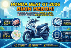 Honda Beat GT 2026 Bikin Heboh! Skutik Listrik Rp12,8 Juta dengan Jarak Tempuh 92 Km Sekali Cas