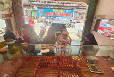 Harga Emas  Anjlok di Palembang, Sentuh Titik Terendah dalam Sebulan