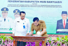  H M Toha Tohet SH - Abdur Rohman Husen Perkuat Benteng Antinarkoba di Muba