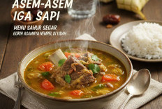 Asem-Asem Iga Sapi, Hangatkan Sahur dengan Kuah Asam Gurih yang Menggoda Selera