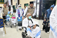 Panas Ekstrem Mengintai! 445 Jemaah Kloter 14 Palembang Diterbangkan ke Tanah Suci