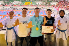 Petugas Lapas Muara Beliti Raih Emas di Piala Menpora Open Tournament International 2025
