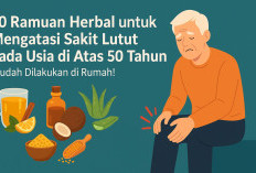 TEROBOSAN RUMAHAN! 10 Ramuan Herbal Ampuh Redakan Sakit Lutut Usia 50 Tahun ke Atas