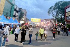 Antusiasme Uji Coba Car Free Night Atmo, Pengunjung Membeludak, Destinasi Wisata Baru di Palembang