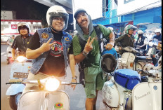 Diajak City Touring, Sebut Palembang Kota yang Indah