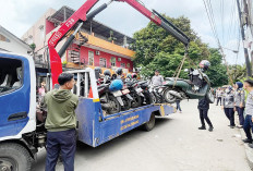 Pascabentrok Ormas yang Viral, Tim Gabungan Tertibkan Parkir Liar Jl Pimpong, Akan Dibuat Satu Arah