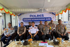 Ikuti Zoom Bersama Kapolri,Kapolres OKI Siap Ikuti Arahan Pastikan Arus Balik Lebaran Berjalan Aman dan Lancar