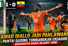 Bintang MU Amad Diallo Jadi Penentu Kemenangan, Pantai Gading Tekuk Ekuador Secara Dramatis di Piala Dunia 