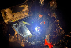 Tragedi di Jalan Hauling Muratara: Dua Dump Truck Batu Bara Bertabrakan, Satu Tewas dan Dua Luka-luka