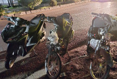 Tekan Kejahatan Jalanan dan Balap Liar, Polrestabes Palembang Intensifkan KRYD, Lima Sepeda Motor Diamankan