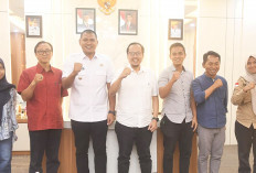  Pererat Sinergi, Jajaki Kerja Sama, Wawako Prabumulih Terima Kunjungan Tim Sumatera Ekspres
