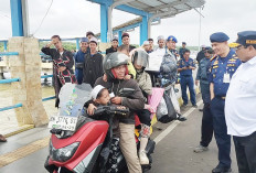 Kepala KSOP Palembang Tinjau Pelabuhan TAA, Imbau Kapten Kapal Waspada Rintangan Sepanjang Alur Pelayaran