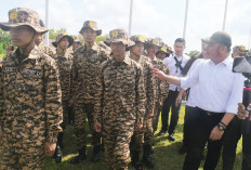 Buang Penyakit Minder, Jangan Jadi Pecundang, Pesan Herman Deru Buka Retret Laskar Pandu Satria 100 Pelajar