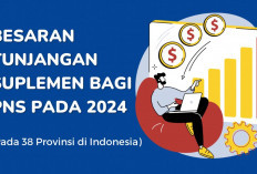 Besaran Tunjangan Suplemen Bagi PNS Pada 2024 untuk 38 Provinsi di Indonesia