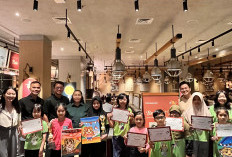 Kitchenette & Ohayo Drawing School Gelar Lomba Lukis Anak Rayakan Kemerdekaan di Palembang