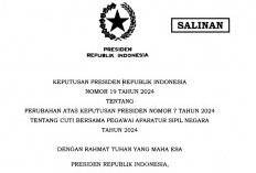 Jokowi Teken Keppres Tentang Perubahan Jadwal Cuti Bersama Bagi PNS PPPK, Cek Waktu Terbarunya!