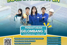 Penerimaan Mahasiswa Baru Ikatan Kerja PLN Gelombang 2 Dibuka!  Pendaftaran: 20 Februari 2026 – 1 April 2026