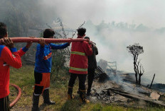 Duh, Rumah Ludes Terbakar Saat Pemilik Pulang Kampung, Kerugian Capai Ratusan Juta Rupiah