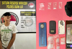Jual Sabu di Usia Muda, Pemuda 18 Tahun Asal Ogan Ilir Diciduk Polisi