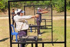 Forkopimda Prabumulih Perkuat Sinergi Melalui Latihan Menembak Bersama