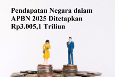 Pendapatan Negara dalam APBN 2025 Ditetapkan Rp3.005,1 Triliun