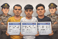 Patungan Beli Sabu Berujung Bui, Tiga Sekawan Diciduk Polisi di Gudang Prabumulih