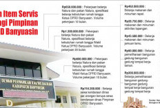  Efisiensi 2026 Berlanjut, Setwan Banyuasin Servis Pimpinan DPRD Miliaran Rupiah, Simak Item-Item Pekerjaannya