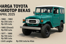 Harga Toyota Hardtop Bekas 2025: Masih Diburu, Ini Daftarnya