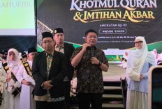 Tangis Bahagia Warnai Khotmul Qur’an Ummi Palembang, Santri Persembahkan Mahkota untuk Orang Tua