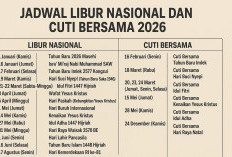 Jadwal Libur dan Cuti Bersama 2026