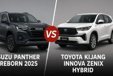 Duel Unggulan 2025: Isuzu Panther Reborn vs Toyota Kijang Innova Zenix Hybrid, Siapa Unggul?