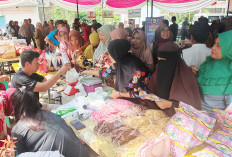  Lebih Murah Ketimbang Harga di Pasaran, Telur Ayam Ludes Diborong Warga di Pasar Ramadan Pemkot Palembang