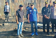Bupati Gercep Bantu Korban Kebakaran 13 Rumah di Lintang Kanan