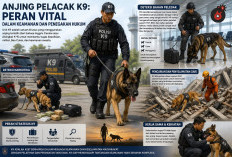 Anjing Pelacak K9, Garda Tangguh di Balik Operasi Keamanan Modern