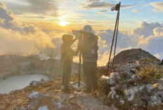 Gunung Dempo Dipasang 3 Stasiun Baru 
