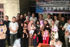 Oreo Pack For Stunted Children Dalam Rangka Percepatan Penurunan Stunting Kecamatan Sukarami Palembang