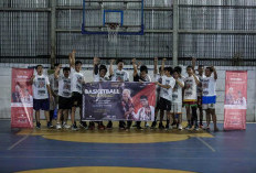 Pertandingan Basket Crivisaya Ganjar Menguatkan Silaturahmi Para Alumni Pesantren di Palembang
