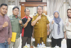Pererat Silaturahmi, Dukung Pembangunan Muara Enim, Pj Bupati Ahmad Rizali Sambut Manajemen Sumatera Ekspres