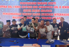 BNNP Sumsel Musnahkan 3,5 Kg Ekstasi dan 1.940 Ml Etomidate