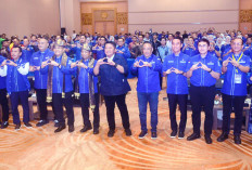Cik Ujang Melenggang Kembali Pimpin Demokrat Sumsel, Ketum AHY Tegaskan Bentuk Soliditas Partai