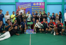 ATR/BPN Sabet Dua Juara Tiga di Kejuaraan Bulutangkis HUT ke-54 KORPRI