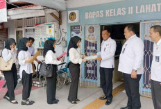 Resmi, Bapas Lahat Gandeng Peserta Magang Kemenaker