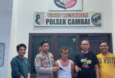 Polisi Amankan Pria Bersenjata di Prabumulih, Ini Penampakannya!