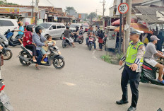 Atasi Kemacetan Selama Ramadan, Satlantas Polres Prabumulih Siagakan Personel 