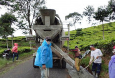 Pemkot Pagar Alam Pacu Pelebaran Bahu Jalan Wisata Gunung Dempo