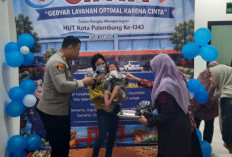 Gratis dan Humanis! Sunat Massal HUT Palembang Jadi Bukti Polisi Dekat dengan Rakyat
