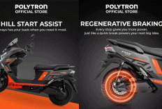 Polytron Fox 350 2026 Bikin Kaget! Motor Listrik Rp13 Jutaan Ini Punya Fitur Mewah & Jarak 136 Km